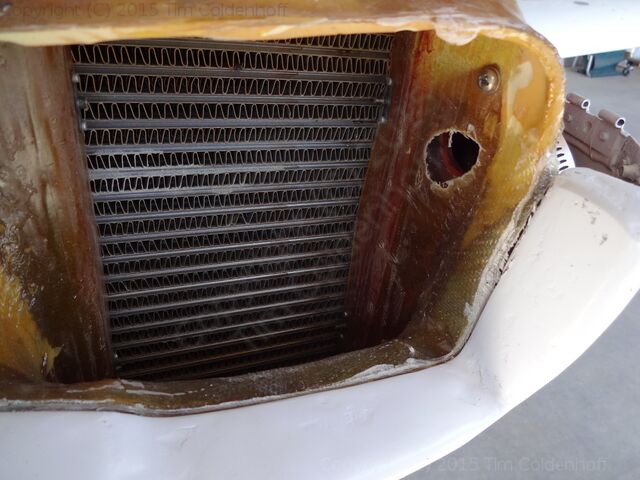 Seperated the cowl and shroud for a clean, tight gap